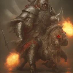 Bulgarian rider warrior. Shiny bright papper scroll. Weapon. Sharp. Damascus steel. Black. Technical details. Red. Doom dark. Meteorite. Fire.