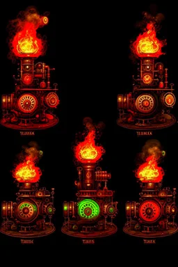 Firestarters of steam punk