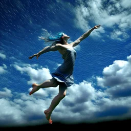 Dancing pn the sky