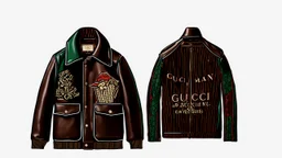 Giacca pelle 2025 gucci uomo