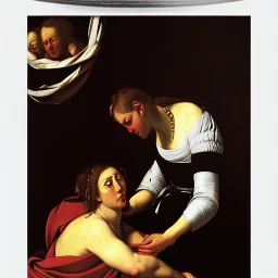 Judith y Holofernes por Caravaggio