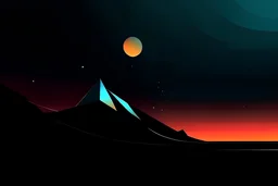 #image abstract minimalistic space for MacBook wallpaper