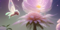 crystal subtle flower in a galactic ambiance beautiful fairy, transparent, delicate colors, in the foreground, full of details, smooth，soft light atmosphere, light effect，vaporwave colorful, concept art, smooth, extremely sharp detail, finely tuned detail, ultra high definition, 8 k, unreal engine 5, ultra sharp focus