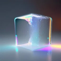 3d holographic glow on infinite white background, glow, glass effect, 4k. sober. fintech