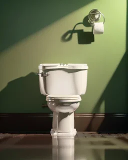 Toilet scene, donald trump sitting with his pants down and defecating, realistic image, Tarantino style, concept art, smooth, unreal engine 5, god lights, ray tracing, RTX, lumen lighting, ultra detail, volumetric lighting, 3d.