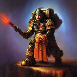 Rembrandt space marine