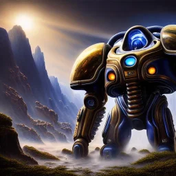 Ultra detailed fullbody Portrait in oil on canvas of Starcraft Marine unit with armor,extremely detailed digital painting, extremely detailed face, crystal clear eyes, mystical colors ,perfectly centered image, perfect composition, rim light, beautiful lighting,masterpiece ,8k, stunning scene, raytracing, anatomically correct, in the style of Steve Jung and robert e howard and Wizyakuza and Ohrai Noriyoshi and Simon Bisley and uncannyknack.