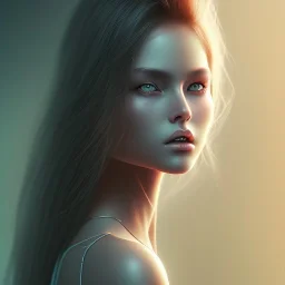 Girl, photorealistic, mysterious, dramatic backlighting, smooth, sharp focus,beatiful colors