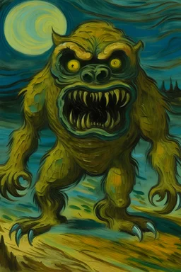 monster by van gogh