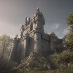 Castle, octane render, unreal engine 5, intricate details, realistic style, 8k resolution