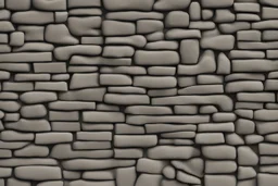 Modern stone wall