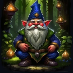 Gordo Glimmerroot was a powerful gnome from the Underdark, who possesses powerfully old magic. His old mentor, who plans to take over the school, trapped Gordo in the Shadow realm to keep him quiet about the plans