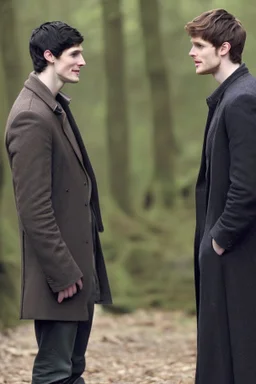 merthur colin morgan and bradley james in love