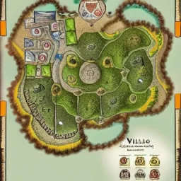 dungeons and dragons village map 5e cartography