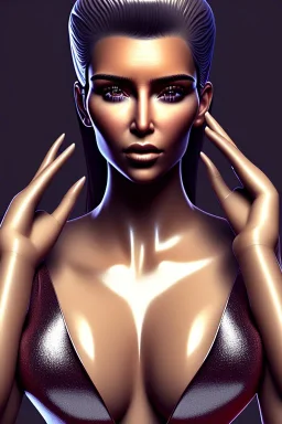 full body, Kim Kardashian, identify face, animal skin clothing , big busty , dirty face, pintura, ,details,texture,8k quality, florest, Minimalism