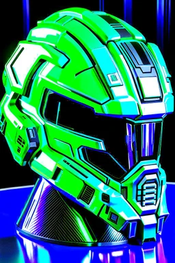 neon halo master chief helmet