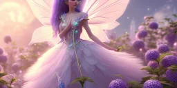 crystal subtle flower in a galactic ambiance beautiful fairy, transparent, delicate colors, in the foreground, full of details, smooth，soft light atmosphere, light effect，vaporwave colorful, concept art, smooth, extremely sharp detail, finely tuned detail, ultra high definition, 8 k, unreal engine 5, ultra sharp focus