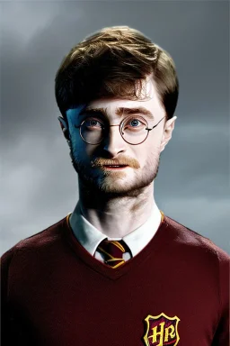 Daniel Radcliffe wearing Harry Potter, without bear