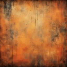 Hyper Realistic orange & golden multicolor grungy rustic texture with vignette effect