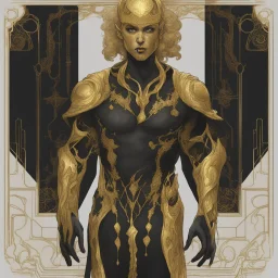 An Umbral Gold Human