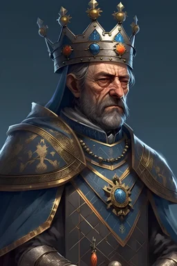 A futuristic “medieval” king