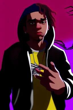 Spiderman into the spider verse tarzı