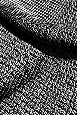 Infinite pattern wool tweed, tilable, black and white, top view, uniforme, textile design, fantasy pattern, textile design, wool