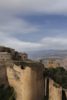 The bridge of Ronda Spain