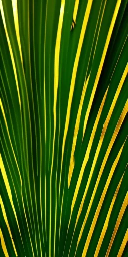 palm leaf's shadow, texture, thin gold line