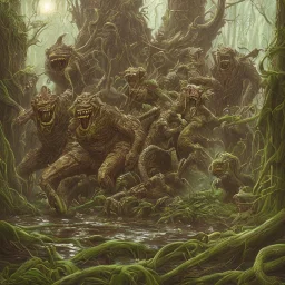 SWAMP CREATURE GANG