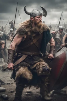 Vikingo herido de guerra