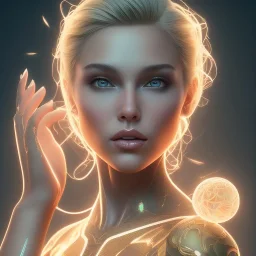 blonde pretty yoga artist, hand stand, maze background , levitated lab equipment, 4k, Highly Detailed, Masterpiece, perfect eyes, Digital Illustration, Cinematic Lighting, Realistic, Sharp Focus, Centered, Beautifully Lit, Bioluminescent by Stanley Artgerm Lau