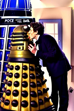 Doctor who caught kissing a dalek