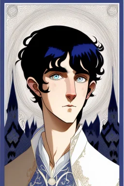 black hair freckles blue eyes young wizard beardsley