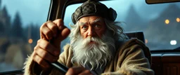gandalf as a bus driver boxer