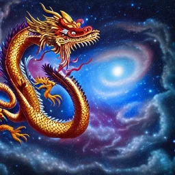 chinese dragon made of nebula, galaxy,stars, milkyway, 8k resolution, fine-detailed, intricate, elaborate, high-quality, George Grie, Anne Dittman, Anne Stokes, Lisa Parker, Selina French