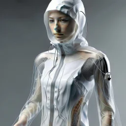 realistic bio technology clothes