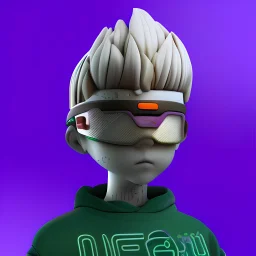 cute boy 3D