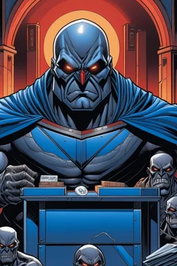 Darkseid trained mafia boss Box