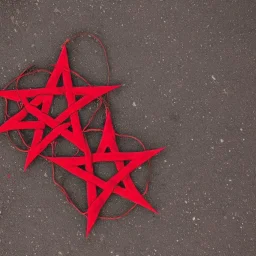 red pentagram