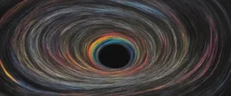 colorful, rainbow, A visually striking and abstract representation of the void and a black hole, utilizing dark hues and dynamic shapes to evoke the enigmatic and powerful aspects of cosmic emptiness, (visually striking abstract representation:1.4), (the void and black hole:1.5), (dark hues and dynamic shapes:1.3), (expressive and cosmic ambiance:1.2), drawing inspiration from abstract interpretations of the cosmic void and black hole phenomena