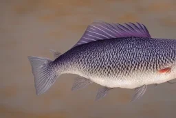 Portrait of an arctic grayling