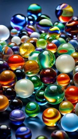 many stunning glass marbles, colorful, extremely detailed, realistic shapes, colorul, 90s nostalgia, stunning, shiny, ultra detailed, perfect photo