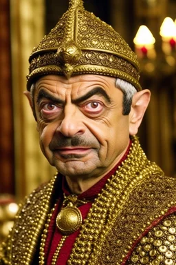 mr bean as xerxes