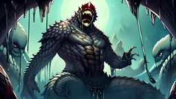 Dripping. Evil. Hops. Monster