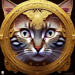 3d cute cats, beautiful rich, detailed yin and yang symbol, shiny, intricate, gorgeous, ultrafine detail, hyperrealism, trending , sharp focus, intricate details, highly detailed, glowing, glitter, complementary colours