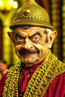 mr bean as xerxes