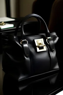 Bag inspired by hermes, black