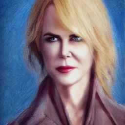 full body, Nicole Kidman identify face, animal skin clothing , big busty , dirty face, pintura, ,details,texture,8k quality, florest, Minimalism, Romanticism, Expressionism, Impressionism