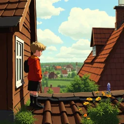 "Karlsson på taket" a movie by Astrid Lindgren